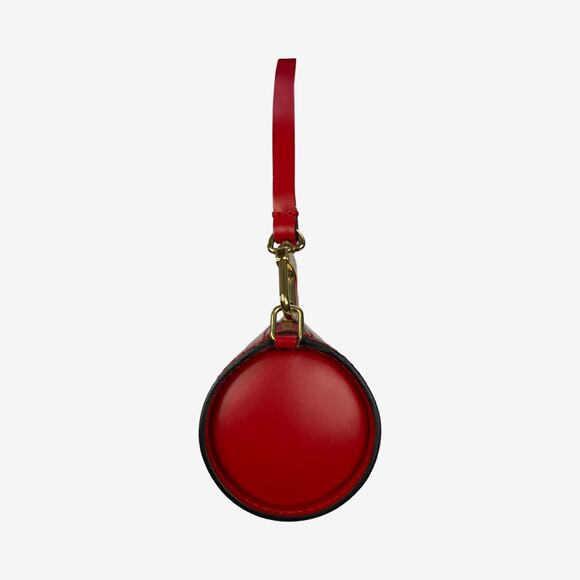 Louis Vuitton Rouge Epi Leather Mini Papillon Wristlet Bag 1996 France MI0976 - Picture 12 of 14